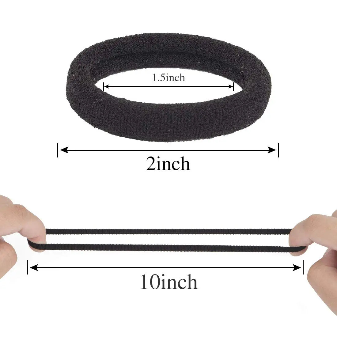 20/50/100pcs Kids Elastic Hair Bands Girls 3.8CM Sweets Scrunchie Rubber Band Hair Ties Clips Headband Hair Accessories