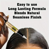 Wig Knot Concealer for Lace Grid Lace Dyeing Pen for Wigs Knots Healer Stick for Lace Wig & Frontal Part & Hairline, Portable