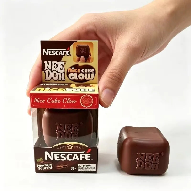 New 2026 Needoh Sensory Fidget Toy,Square Squishy Block Squeeze Stress Relief Nee‑Doh Squeeze Toy for Anxiety Relief Squishy Toy