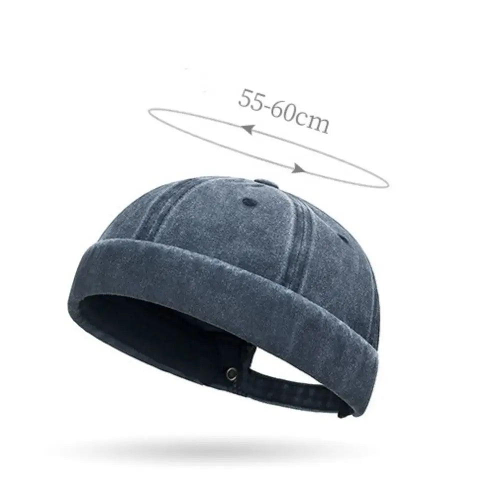 Women's Fashion Hip Hop Beanie Skullcap, brimless baggy cuffed docker fisherman hat, spring street style