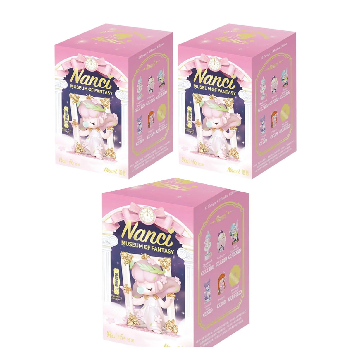 Rolife Nanci Museum of Fantasy blind box collectible action figure toy in surprise packaging