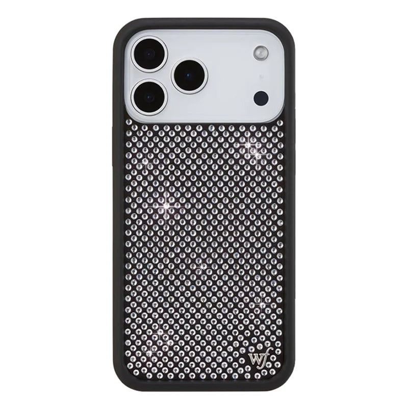 Wildflower 3D flash rhinestone phone case by HSF Marketplace for iPhone models