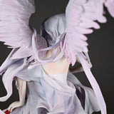 28cm Nagisa Kaworu anime PVC figure with wings, posed as a desktop collectible decoration