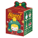 Robotime Nanci Christmas plush blind box keychain bag charm collection, full set of 4 festive figures