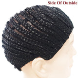 Breathable braided crochet hair wig cap for synthetic wigs by HSF Marketplace