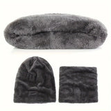 HSF Marketplace cozy winter accessory set with soft beanie, gloves, socks, and scarf