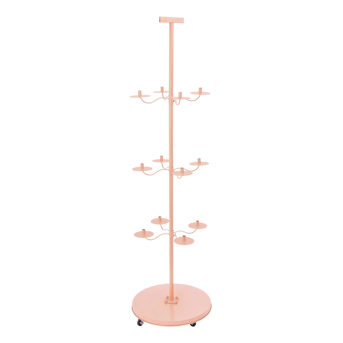 12 Arm Wig Head Display Stand with Universal Wheel Metal Wig Display Holder 360° Wig Display Tool for Hair Salon and Art Gallery