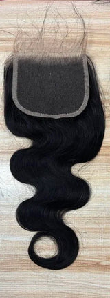 Body Wave Human Hair Bundles And Closure 2x6 4x4 5x5 Lace Closure 26 inch Human Hair Bundles With Closure Brazilian Raw Hair Bundles 100% Human Hair Extensions Soft Thick Body Wave Bundles Deals No Tangle Shedding With Transp