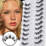 Natural half false eyelashes by HSF Marketplace, 5 or 10 pairs for effortless beauty