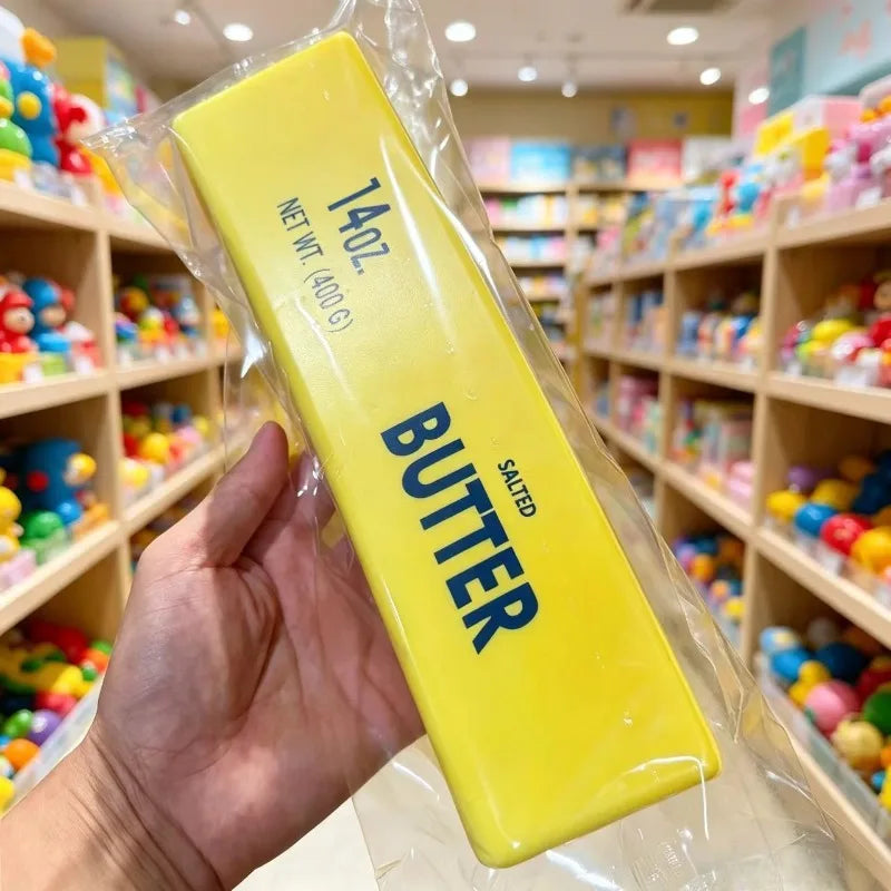 2026‑2027 24cm Giant Butter Stick Squishy Toy Soft Slow Rebound Stress Relief Squeeze Fidget Toy for Gift 