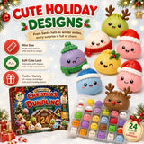 Dumpling Squishy Advent Calendar 2026, 24-day Christmas countdown sensory toy blind box by HSF Marketplace