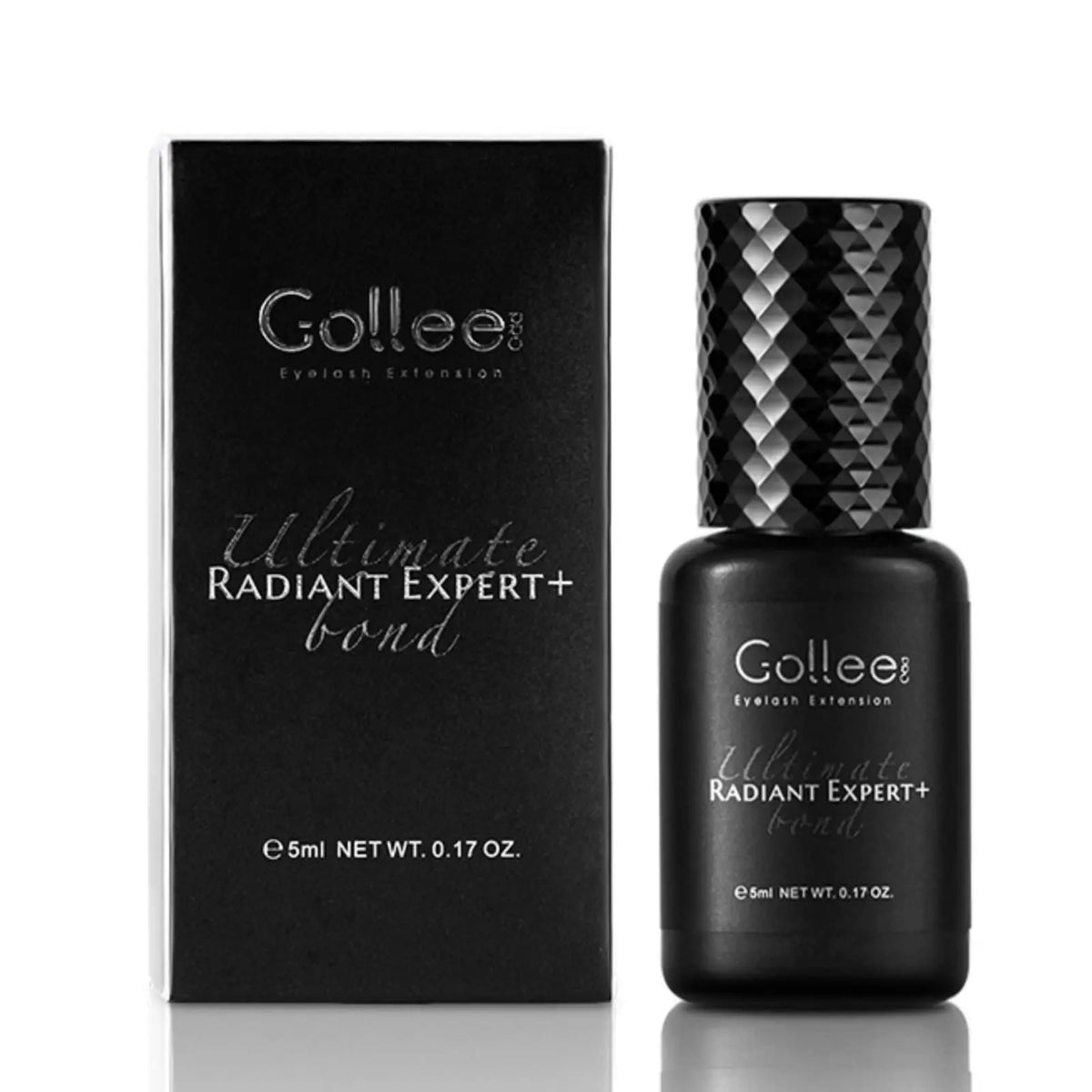 HSF Marketplace Gollee 0.5s eyelash extension glue bottle with applicator tip, waterproof professional eyelash adhesive for salon use