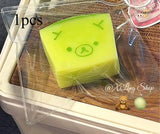 2026 NEW 1Pc Soft Taba Squishy toy with Butter texture - Sweet Melon Bear shaped to relieve stress - Food grade silicone