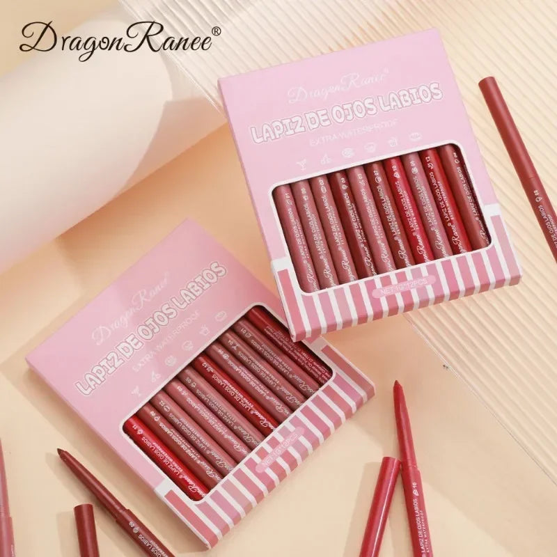 Waterproof matte red lipliner pencil by HSF Marketplace with a sleek design for contouring and long-lasting moisturizing lips.