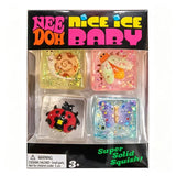 New Needoh 4 Pack Mini Cube Squishy Squeeze Toys Slow Rebound Sensory Fidget Stress Relief Halloween Decor Adult Desktop Toys