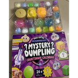 Squishy Bun Advent Calendar by HSF Marketplace with 24 mystery sensory toys for stress relief