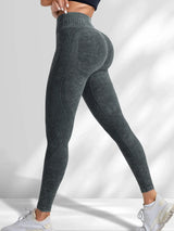 Women's high-waist seamless hip lift elastic leggings for gym, yoga, and fitness by HSF Marketplace