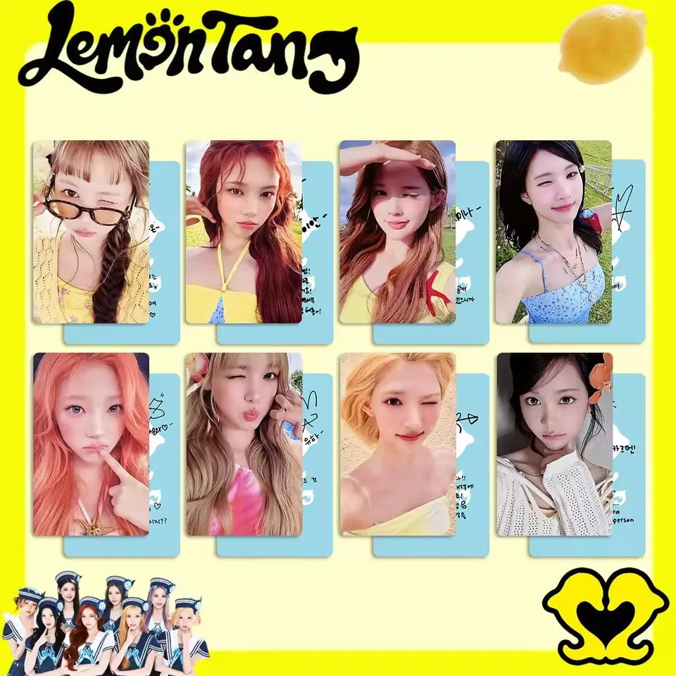 Hearts2Hearts KPOP LOMO photo cards by HSF Marketplace for fans and collectors