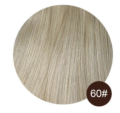 HSF Marketplace 7-piece clip-in human hair extensions, natural straight Remy hair weft, 12–26 inch lengths