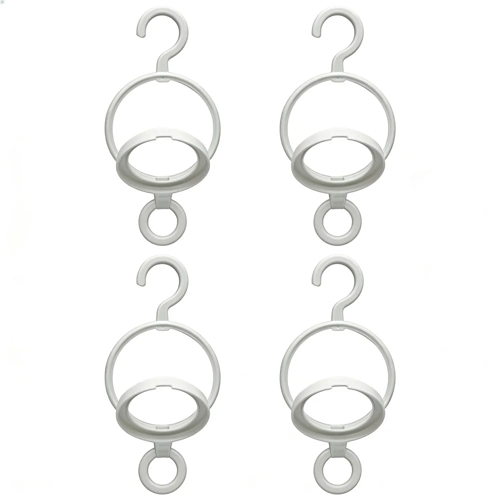 4 pcs Portable Wig Display Stand Wig Hanger Stand For Multiple Wigs Drying Stand Hanging Wig Stand Plastic Wig Dryer Stand