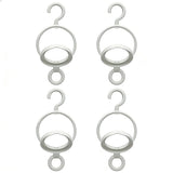 4 pcs Portable Wig Display Stand Wig Hanger Stand For Multiple Wigs Drying Stand Hanging Wig Stand Plastic Wig Dryer Stand