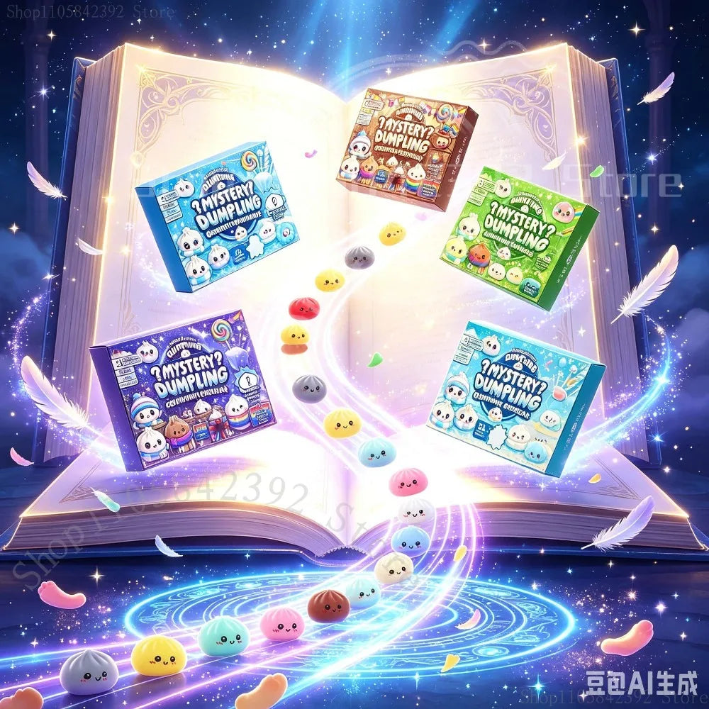 2026 Christmas advent calendar with 24 mysterious dumpling sensory toys for stress relief by HSF Marketplace