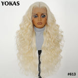 30 Inch Synthetic And Blend Lace Wigs For Women Body Wave Women Wigs 13x6 HD Lace Frontal Wigs With Baby Hair For African Female