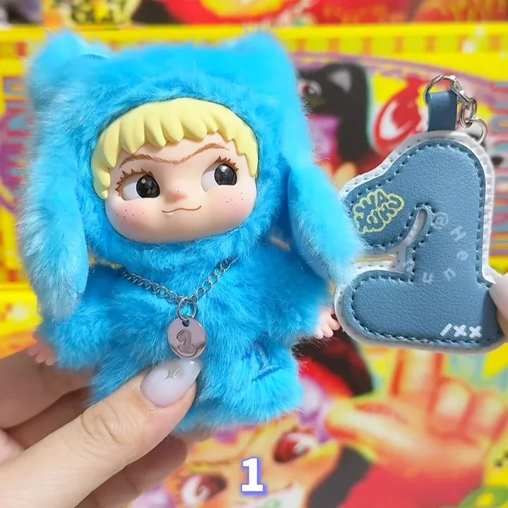Wakuku On A Roll V3 blind box vinyl plush pendant doll collectible figure by HSF Marketplace