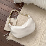 Stylish PU leather hobo shoulder bag for women by HSF Marketplace, spacious handbag with a relaxed silhouette