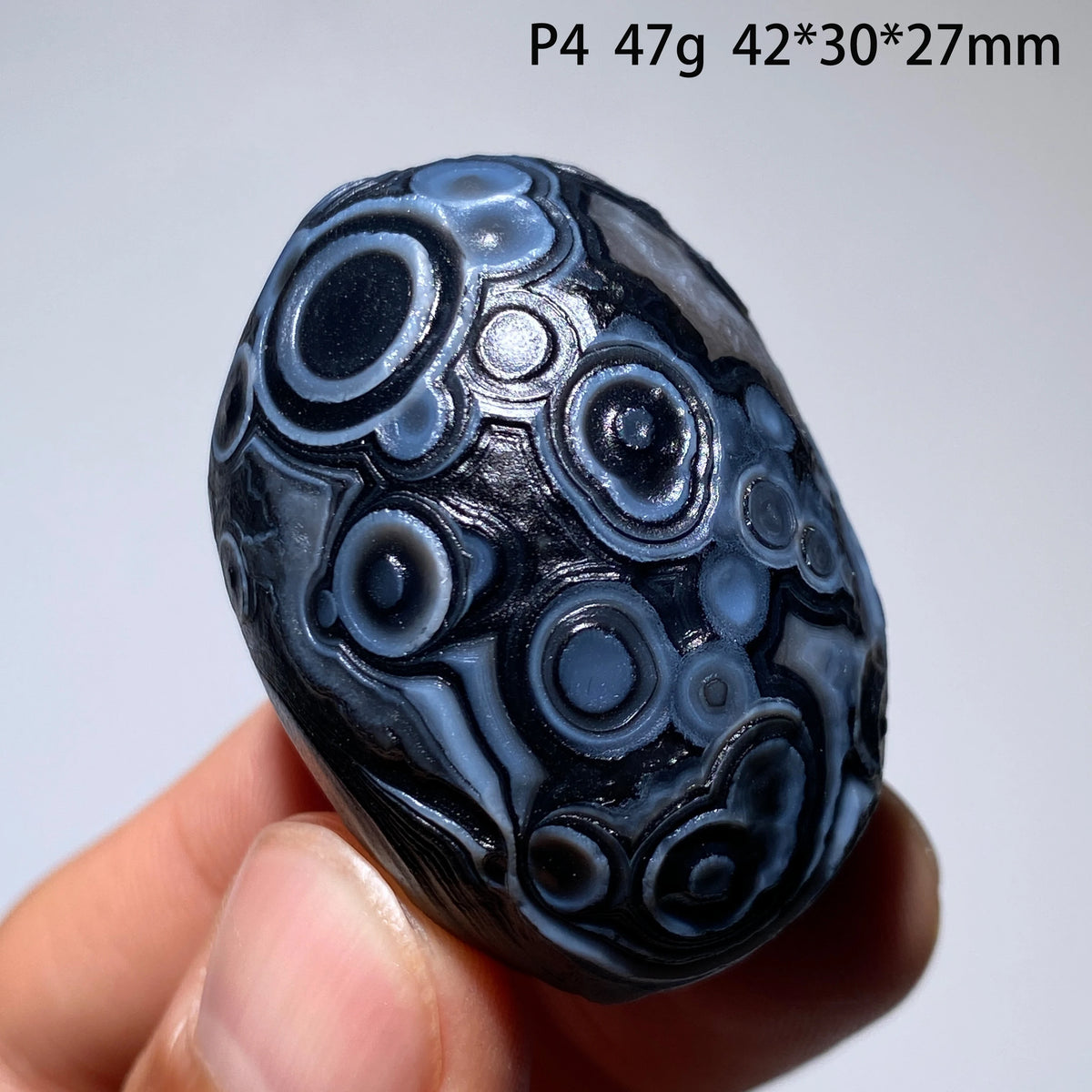 Natural Gobi Agate Eye Mineral Crystal Energy Specimen Collectible Gift Home Decor - Appreciation of Natural Stones