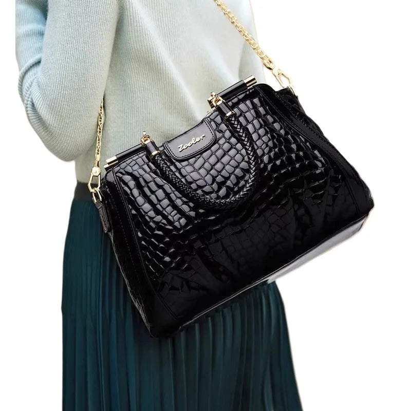 Handmade hot cow skin leather handbag with soft genuine cow leather, stylish women's purse in natural brown color.