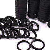 50PCS Four Seasons Elastic Hair Bands Girls 4CM Sweets Scrunchie Rubber Band Hair Ties Clips Headband Hair Accessories