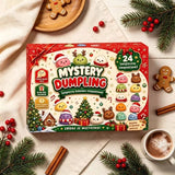 Dumpling squishy fidget Christmas countdown advent calendar 2026 by HSF Marketplace with 24 surprise compartments