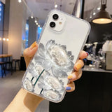 Flower phone case for iPhone 17, 18 Pro Max, 15, 14, 13, 12, and 11 by HSF Marketplace