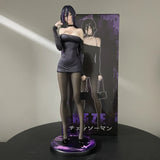 25cm Anime Chainsaw Man Reze PVC action figure statue, collectible desktop ornament model figure
