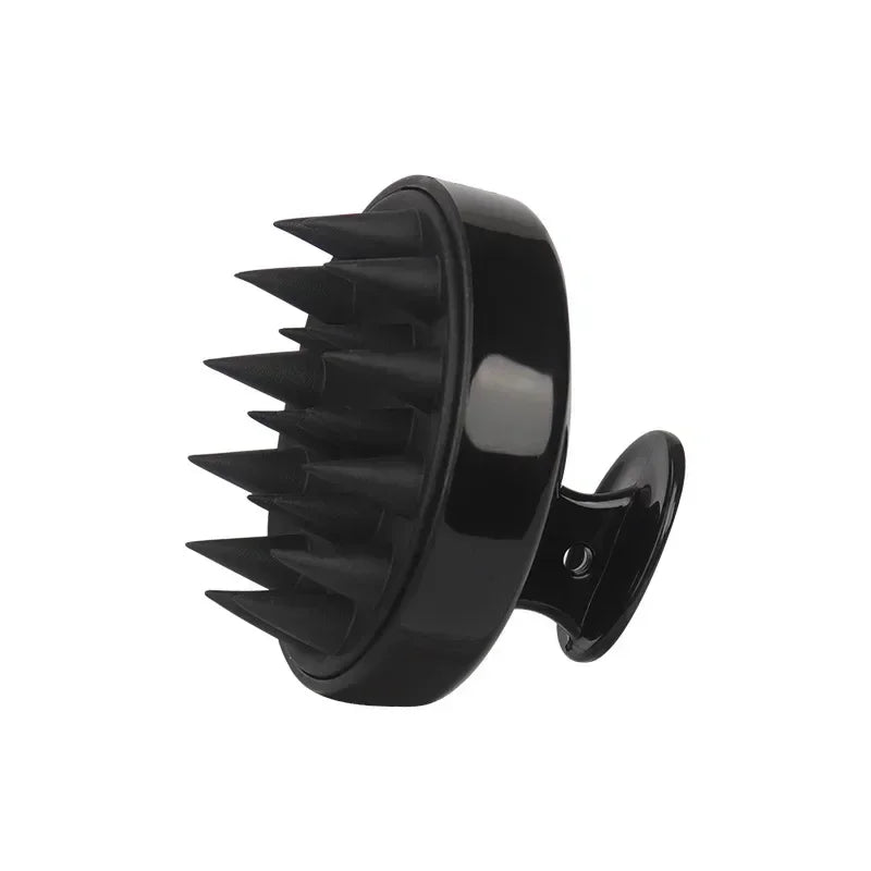 HSF Marketplace silicone scalp massage brush for hair dye application and hair care, blue bristles