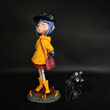 20cm Coraline Ghost Mom and Black Cat PVC anime figure statue desktop ornament collectible set