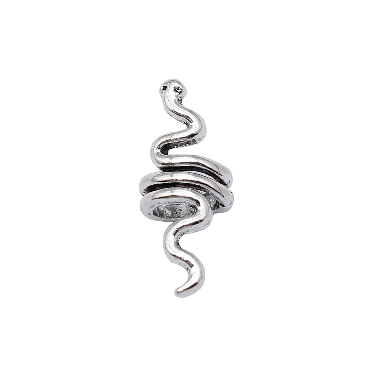 WYSIWYG 10pcs 10x10x25mm 2 Colors Snake Hair Braid Bead Accessories Pendant For DIY Jewelry Making Handmade Jewelry Findings