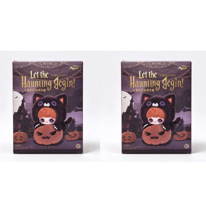 Maymei Get The Haunting Begin vinyl plush dolls blind box mystery collectible figures and kawaii ornaments