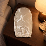 Long-Hair Sleep Cap with Elasticized Opening 19-Momme Silk Sleep Cap Mulberry Silk Hair Bonnet Roomy Low-Friction