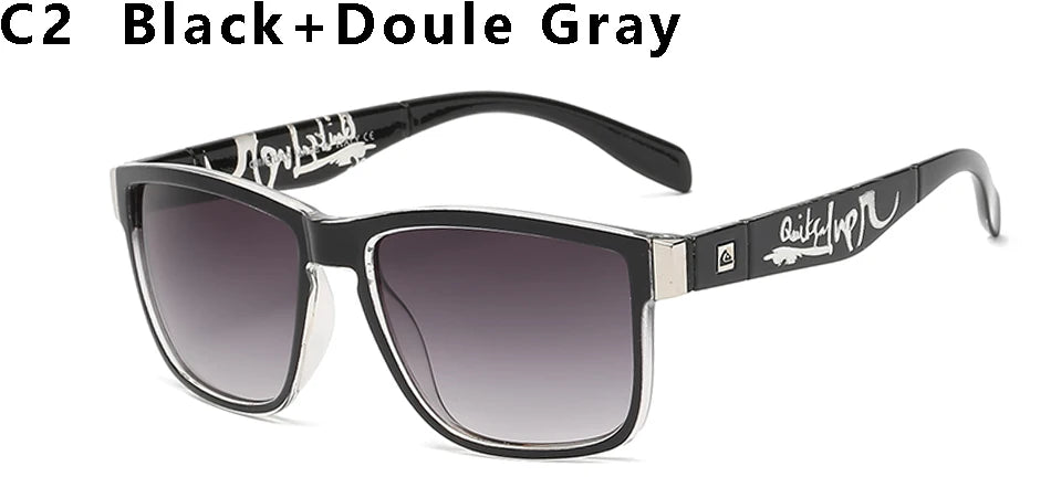 Hardshell square sunglasses for men with UV400 mirror lenses, stylish design, suitable for travel, driving, and sports by HSF Marketplace