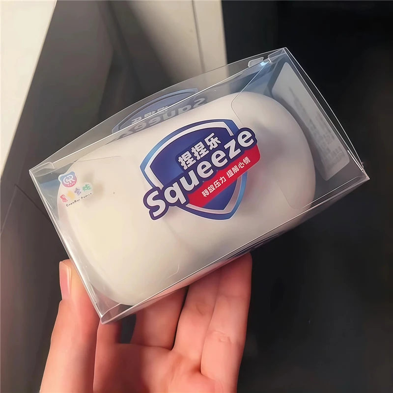 Realistic Soap Shape Crunchy ASMR Squeeze Squishy Toy Building Block Filled Sensory Toy Anti Anxiety Decompression for ADHD Gift