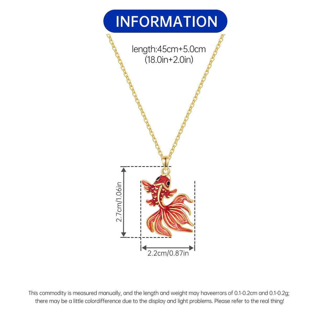 Sterling silver necklace featuring a golden fighting fish pendant, designed for women, from HSF Marketplace jewelry collection.