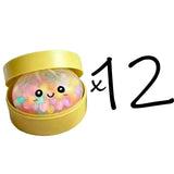 Rainbow dumpling squishy toy by HSF Marketplace for sensory play and stress relief