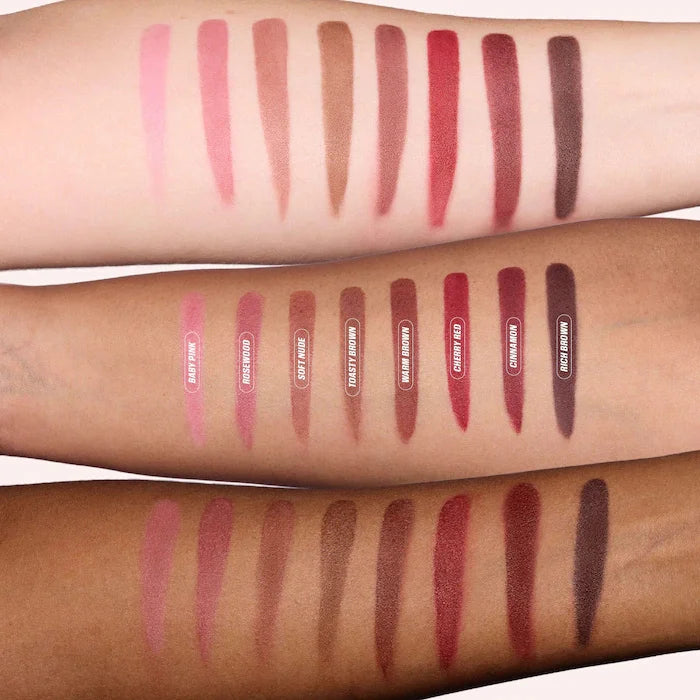 Waterproof matte red lipliner pencil by HSF Marketplace, long-lasting, moisturizing, velvet finish, suitable for lips makeup, 8 color options