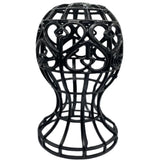 Foldable lantern shape plastic wig stand for hats and wigs by HSF Marketplace