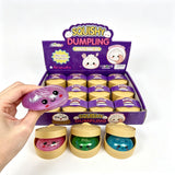 2026 Blind Box Colorful Simulated Dumpling Maltose Squishies Squishy Relaxing Relieve Anxiety Rebound Squeeze Reliever Toy