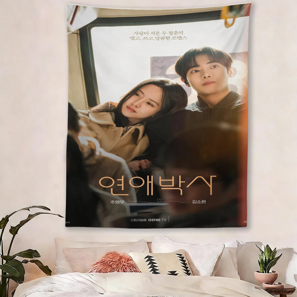 Korean drama Love Doctor tapestry featuring a romantic design for stylish home decor