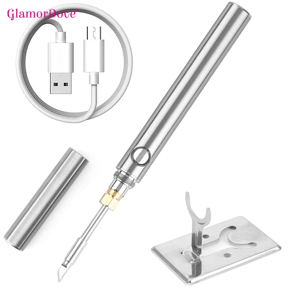 1Pcs Hair Extensions Heated Tape Remover Tools Wigs Adhesive Tape Removing Tool Electric Glue Remover