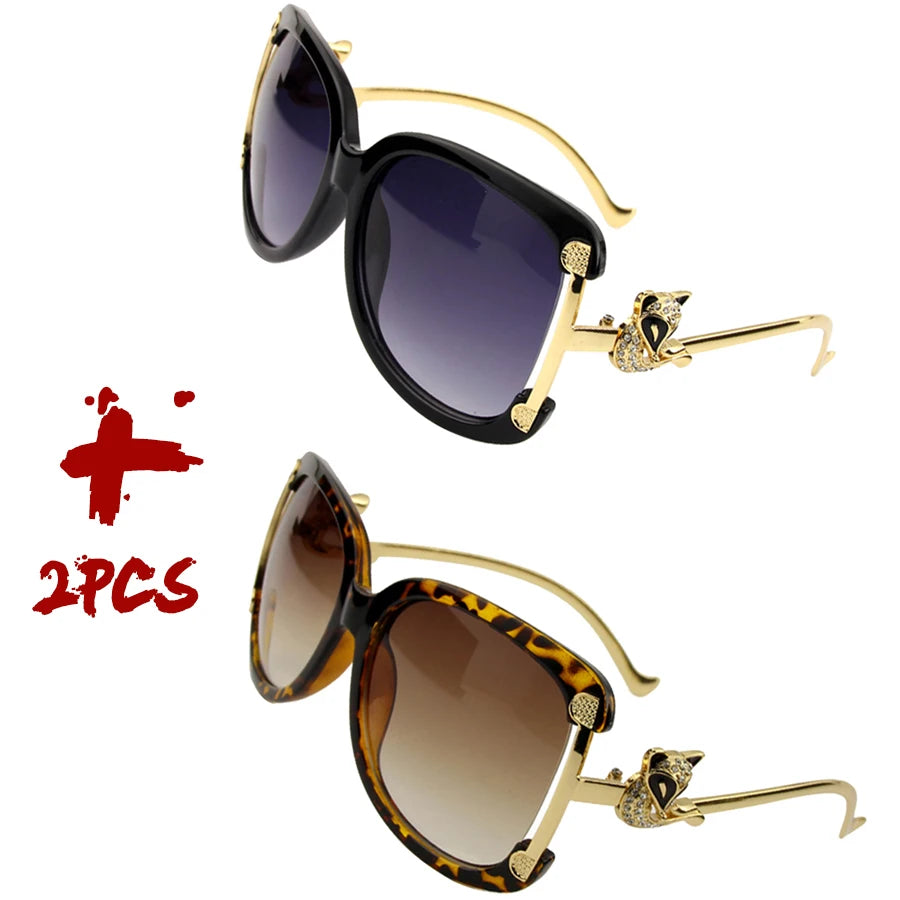 HSF Marketplace stylish oval frame sunglasses for women with UV400 protection